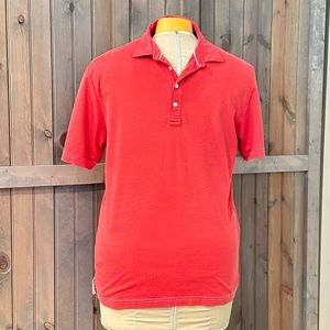 Travis Mathew golf shirt red, XL